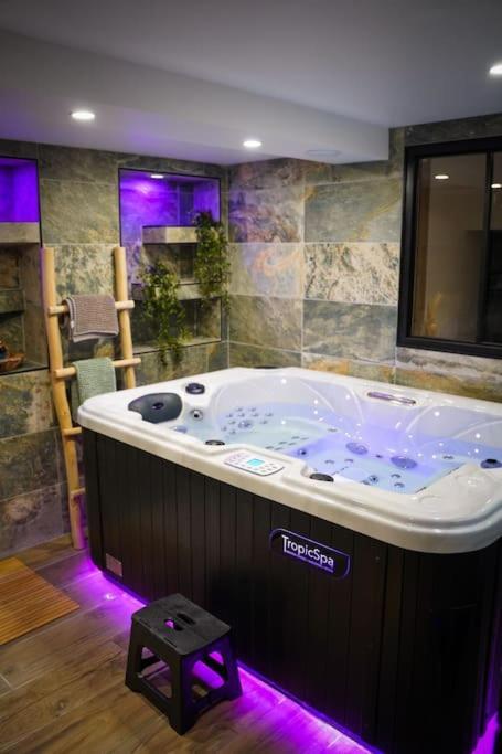 Nuit De La Sagesse "Jacuzzi Terrasse Et Parking Prive" Lägenhet Rouen Exteriör bild